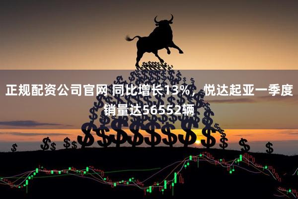 正规配资公司官网 同比增长13%，悦达起亚一季度销量达56552辆