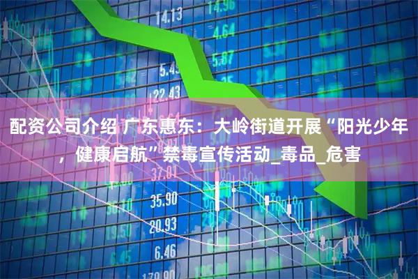 配资公司介绍 广东惠东：大岭街道开展“阳光少年，健康启航”禁毒宣传活动_毒品_危害